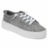 Deals 🎁 Roxy Frost Gray Sheilahh Platform 👟 Sneaker - 👩 Women 💯