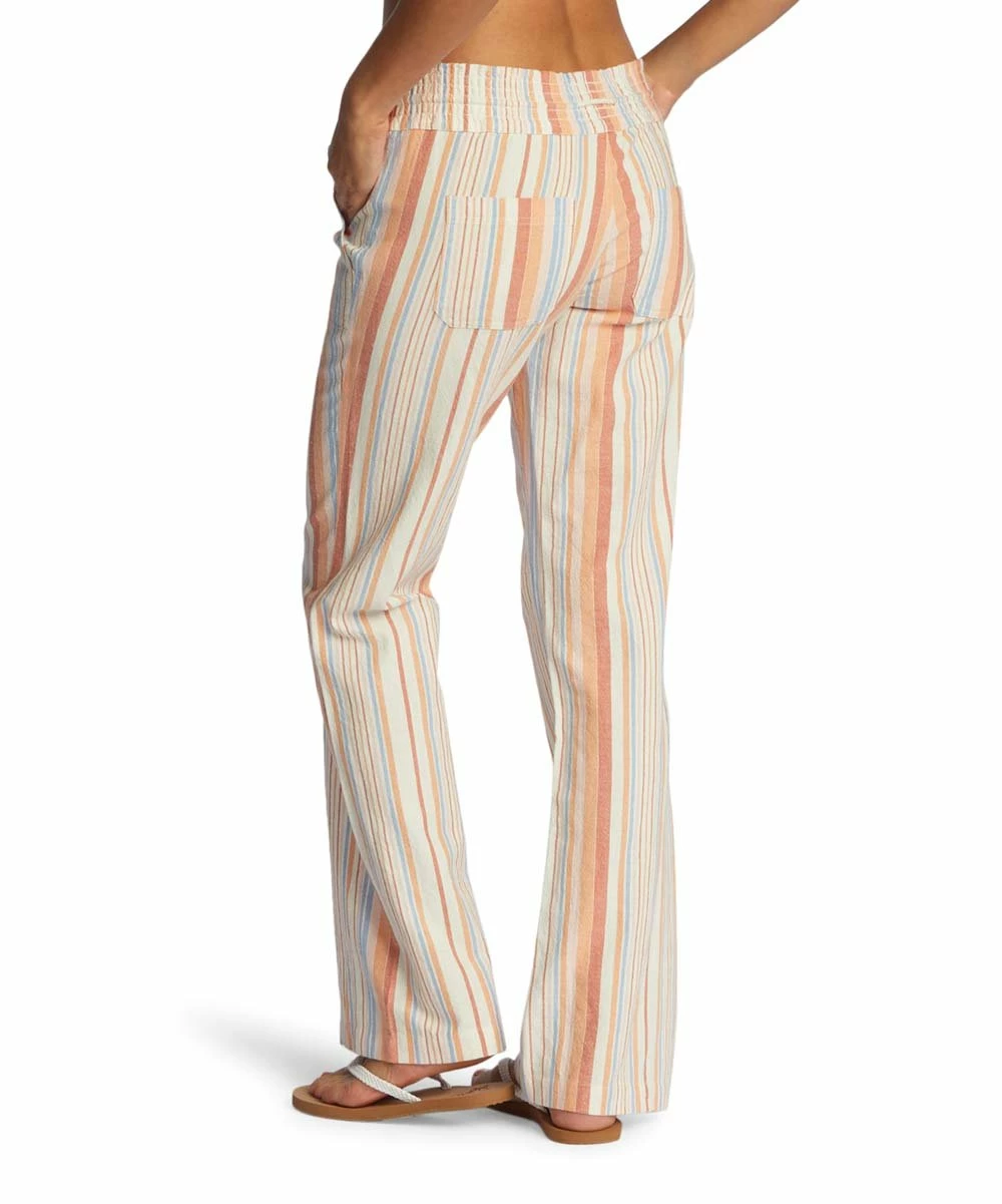 Best Sale 😀 Roxy Snow White Stripe Oceanside Pocket Lounge Pants - Juniors 🎁 4 Best Sale 😀 Roxy Snow White Stripe Oceanside Pocket Lounge Pants - Juniors 🎁 - Image 4