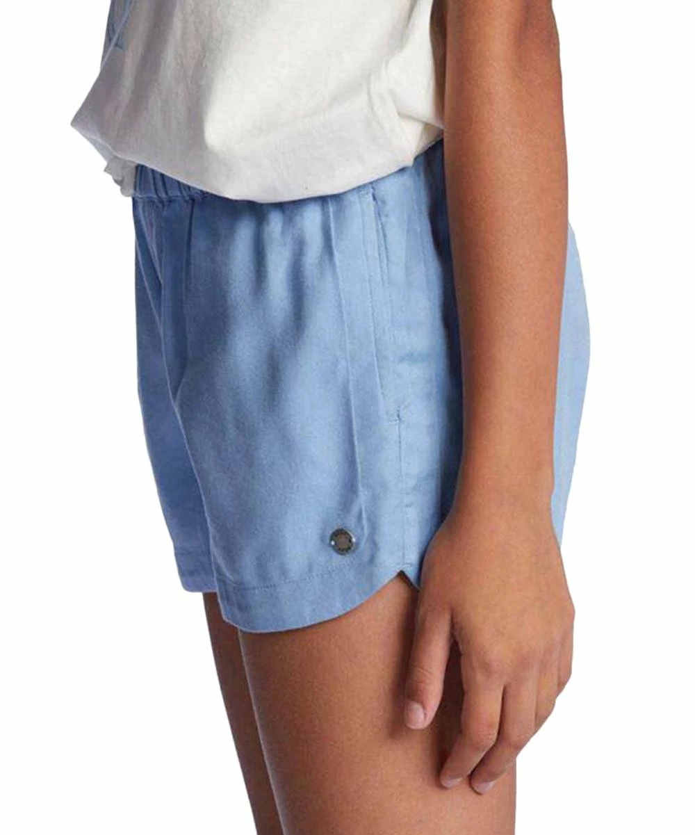 Budget 💯 Roxy Blue Allure New Impossible Elastic-Waist Shorts - Juniors ❤️ 2 Budget 💯 Roxy Blue Allure New Impossible Elastic-Waist Shorts - Juniors ❤️ - Image 2