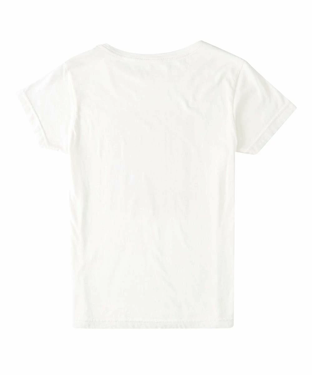 Cheap 👍 Roxy Snow White & Orange 'Paradise' Watercolor Boyfriend Tee - Juniors 🎉 4 Cheap 👍 Roxy Snow White & Orange 'Paradise' Watercolor Boyfriend Tee - Juniors 🎉 - Image 4