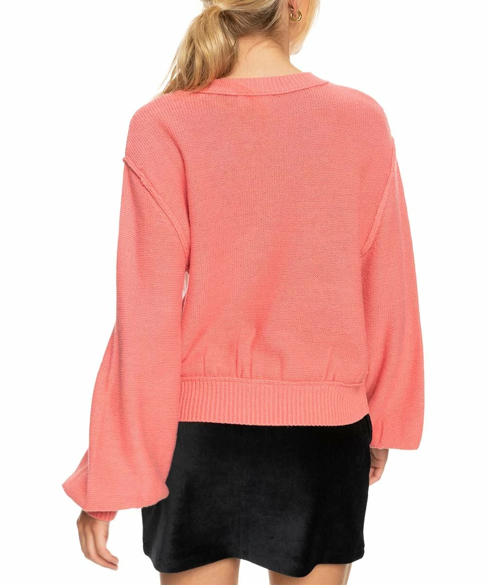 Top 10 ๐ Roxy Tea Rose Loft Music Bishop Sleeve Sweater - Juniors ๐ฅ 4 Top 10 ๐ Roxy Tea Rose Loft Music Bishop Sleeve Sweater - Juniors ๐ฅ - Image 4