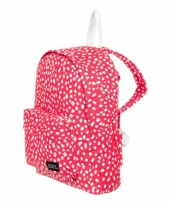 Deals โค๏ธ Roxy Hibiscus Wild Dots Sugar Canvas ๐ Backpack ๐งจ
