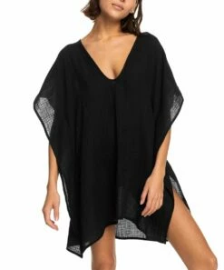 Best Sale ๐ Roxy Anthracite Still Have Me Hooded Cover-Up - Juniors ๐