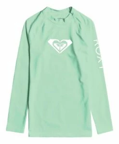 Outlet 👍 Roxy Pastel Green Logo Rashguard - Juniors 😉 -Hot Sale Roxy Shop zu109188565 alt 4 tm1664821894
