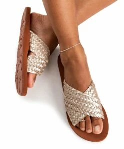 Best Pirce ⭐ Roxy Champagne Roselani 🩴 Sandal - 👩 Women 😉