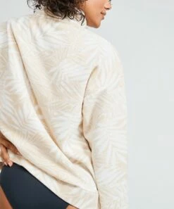 Top 10 🔔 Roxy Tapioca Palmy Days Polar Fleece Pullover - Juniors 🥰 -Hot Sale Roxy Shop zu111497363 alt 3 tm1672841453