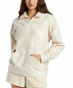 Top 10 🔔 Roxy Tapioca Palmy Days Polar Fleece Pullover - Juniors 🥰