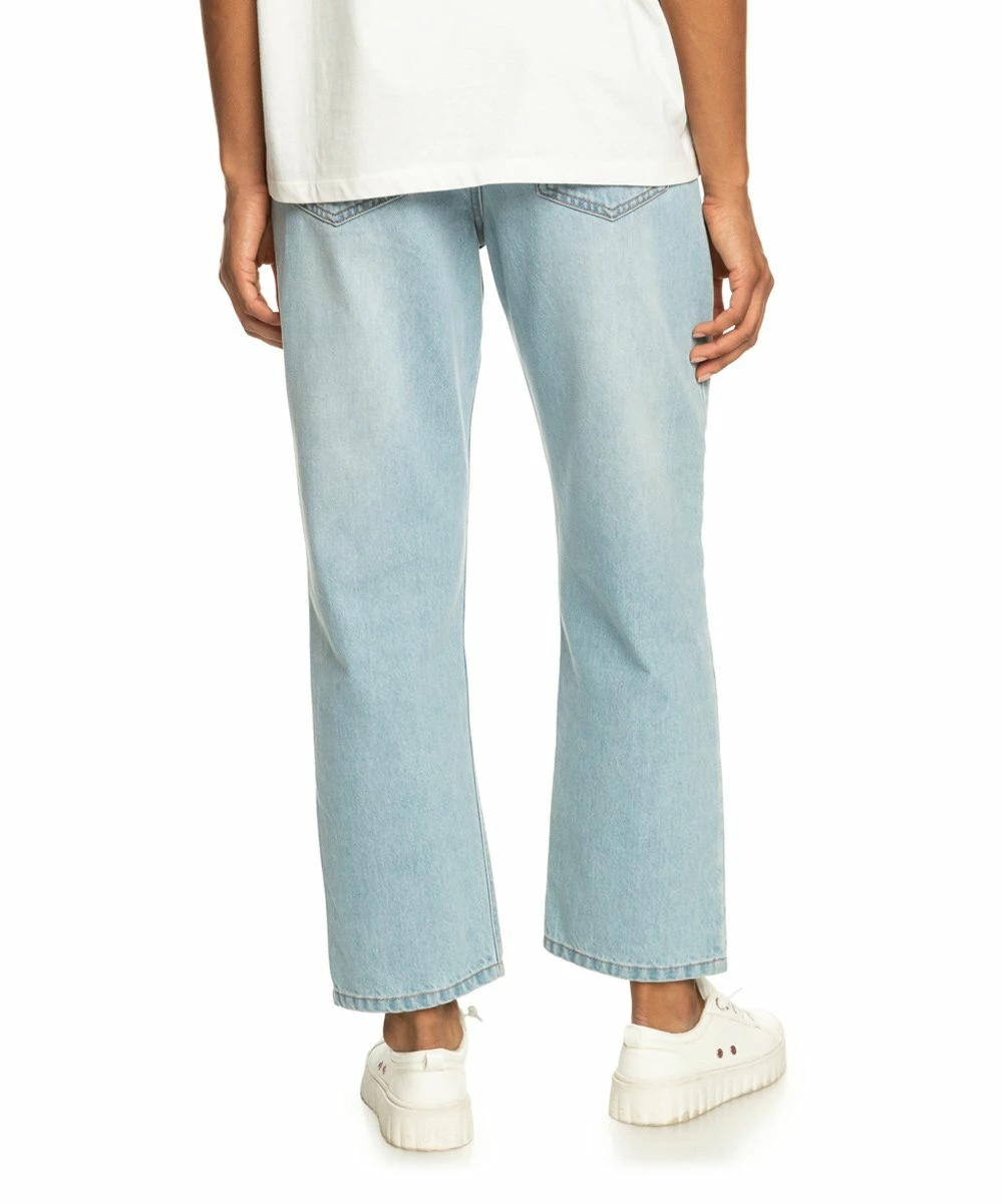 Best Pirce ๐งจ Roxy Light Blue Electric Move Crop Straight-Leg ๐ Jeans - Juniors ๐ 4 Best Pirce ๐งจ Roxy Light Blue Electric Move Crop Straight-Leg ๐ Jeans - Juniors ๐ - Image 4