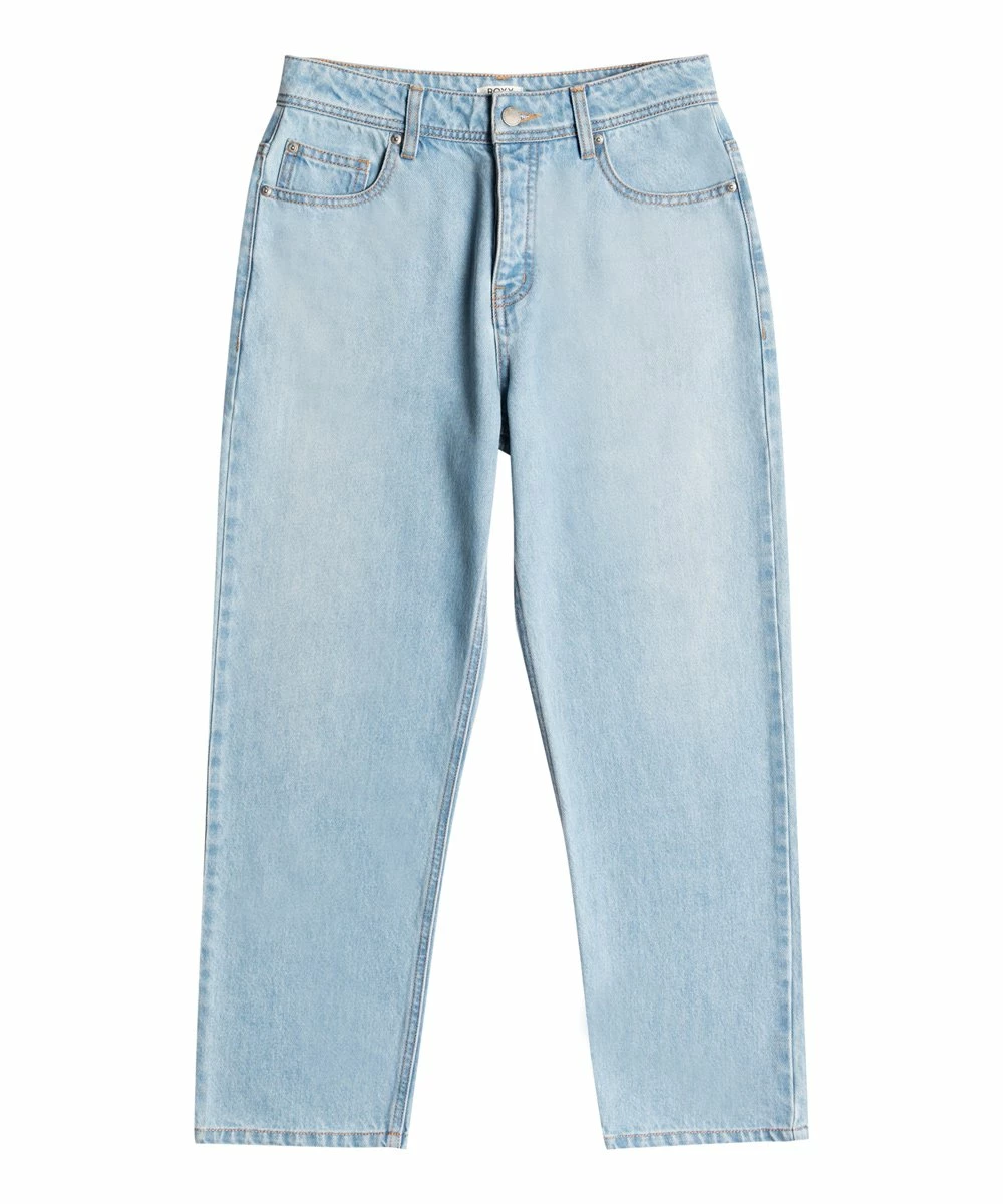 Best Pirce ๐งจ Roxy Light Blue Electric Move Crop Straight-Leg ๐ Jeans - Juniors ๐ 5 Best Pirce ๐งจ Roxy Light Blue Electric Move Crop Straight-Leg ๐ Jeans - Juniors ๐ - Image 5
