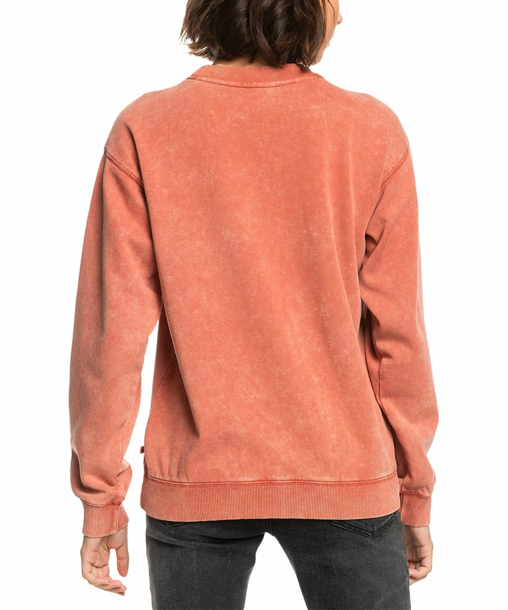 Brand new 👏 Roxy Etruscan Red True Story Crewneck Sweatshirt - Juniors ✨ 2 Brand new 👏 Roxy Etruscan Red True Story Crewneck Sweatshirt - Juniors ✨ - Image 2