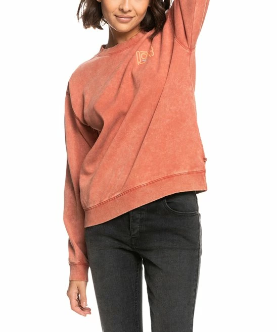 Brand new 👏 Roxy Etruscan Red True Story Crewneck Sweatshirt - Juniors ✨ 1 Brand new 👏 Roxy Etruscan Red True Story Crewneck Sweatshirt - Juniors ✨