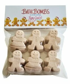 Cheapest 😀 Roxy Grace Gingerbread Men Bath Bomb - Set Of Six 🔥