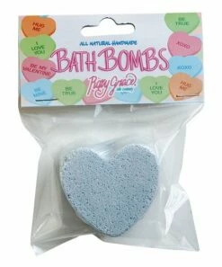 Budget ⭐ Roxy Grace Blue Valentine Heart Bath Bomb ❤️