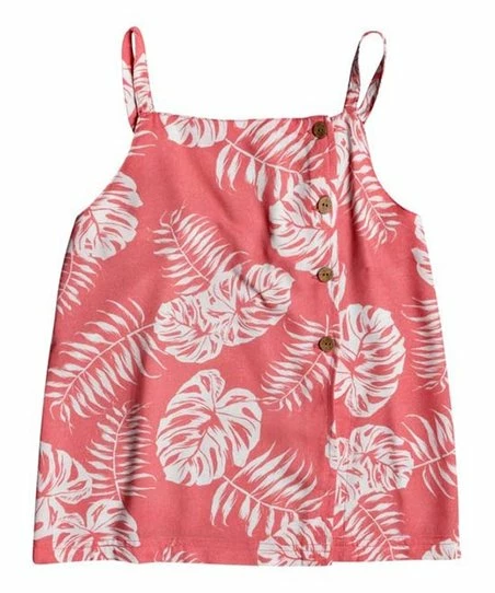Cheapest ๐ Roxy Desert Rose Tropical Asymmetrical Button-Front Camisole - ๐ง Girls ๐ 1 Cheapest ๐ Roxy Desert Rose Tropical Asymmetrical Button-Front Camisole - ๐ง Girls ๐