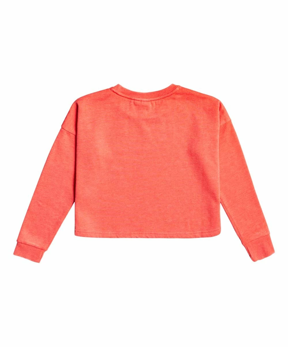 Flash Sale 😍 Roxy Dubarry & White Dazzling Face Sweatshirt - 👧 Girls 🌟 2 Flash Sale 😍 Roxy Dubarry & White Dazzling Face Sweatshirt - 👧 Girls 🌟 - Image 2