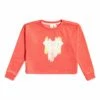 Flash Sale 😍 Roxy Dubarry & White Dazzling Face Sweatshirt - 👧 Girls 🌟