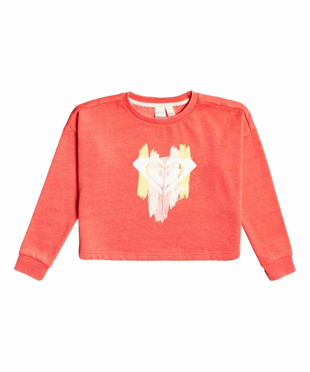 Flash Sale 😍 Roxy Dubarry & White Dazzling Face Sweatshirt - 👧 Girls 🌟 1 Flash Sale 😍 Roxy Dubarry & White Dazzling Face Sweatshirt - 👧 Girls 🌟